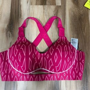 adidas x ivy park pink sports bra